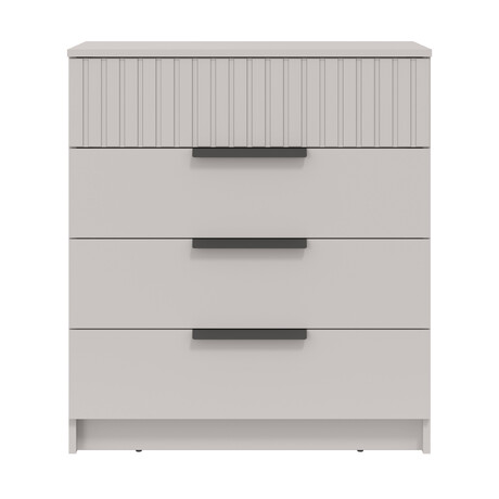 Комод 67.20 Брандо (кашемир / ДВПО: белый / фасады: МДФ с ПВХ кашемир)