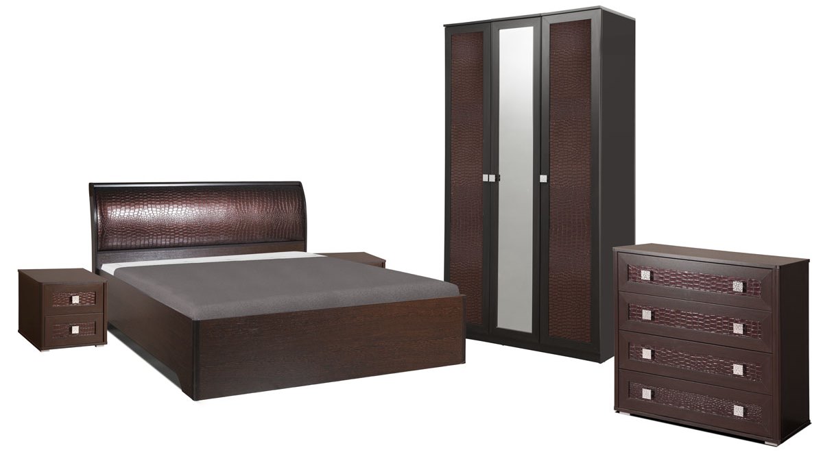 Комплект мебели для спальни Мона 3 (венге)